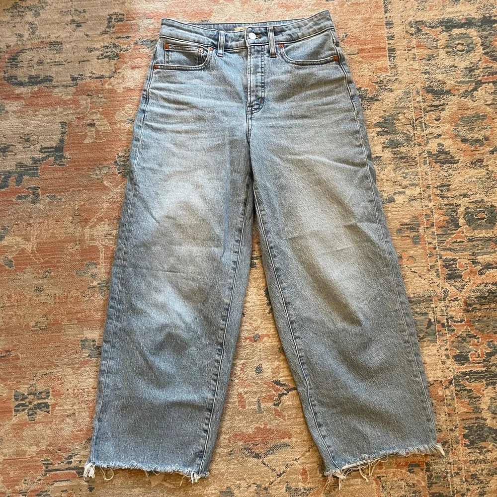 Madewell Women's Blue Flare & Wide Leg Jeans - Picture 7 of 13